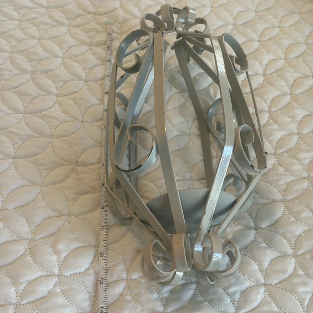 Heavy Metal Candle Holder for taper hanging or sitting holder